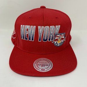 Mitchell and Ness Hat - New York Red Bulls MLS - NEW
